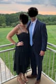 Wore this to a wedding and got so many compliments! Sometimes empire waisted dresses can be hard to breath in as you cant always get a full breath, but this one was not that at all. I wore a sticky bra with it to avoid extra bulk in the chest/rib area. The shoulder straps did start to loosen after some dancing, but I would buy and wear this dress again. I'm bottom heavy and this was flattering and very comfortable as the fabric under the tulle-ish tiers does have some stretch. - Jessica C.