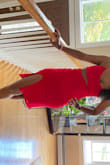 I am in love with this dress! It made me feel confident and sexy, especially after having 2 children. It hugged me in all the right places and the opening around the stomach wasn't too bad. I received so many compliments and can't wait to wear it again. - Nahila G.
