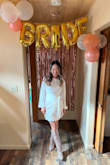 I wore this for my engagement shoot, bridal party, and also to my company holiday party. It's so cute, fun, and classy. - Kacy J.
