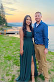 I loved the dress! It fit perfectly for a wedding I attended in Idaho. There was side boob action but boobie tape helped a lot. It was pretty long on me but it didn't bother me much. I definitely recommend it. I received many compliments :) such a romantic flowy dress! - Lisa G.