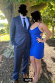 I ordered 3 different dresses for this wedding and the one I thought I'd like the least, I actually liked the best! Super comfortable and flattering (especially nice that it hides your little pooch as you start drinking!) Didn't feel overly short on length with my heels. Would recommend! - Heather B.