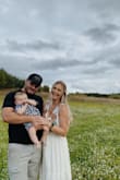 I really loved this dress. I wore it for our engagement party and it was perfect. I have a bigger chest so the top part didn't hit me where it was supposed to (I would have liked it to hit farther below the chest) but it was still really cute and comfortable. - Julie C.