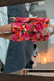 Sexy with the open back and length but not too much with the high neck and long sleeves so it's a good balance. The colors are bright and beautiful - love it! - Megan B.