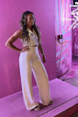 LOVED IT!!! Pants were a little long, I didn't want to wear taller heels so I just made it work. Such a fun piece to wear for a bach! Pants are a bit see through when you bend so plan to wear nude undergarments! I went braless! Super comfy! - Paige F.