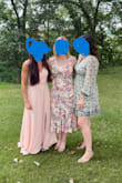 I wore this dress to a wedding and I got SEVERAL compliments on it. I am about 3 and a half months pregnant and was flattering on my little bump. I felt beautiful and comfortable in it the whole night. I would recommend this dress for any occasion as well as for the ladies who have a little bump they want to show off! :) - Martha B.
