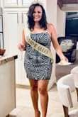 The dress is lined. The straps are able to be resized. The length was perfect. Not too short! It fit great and the sequins looked quality. I got so many compliments. Watch out for your underarms, the sequins can rub your skin and leave it a little raw the next day. - Summer R.