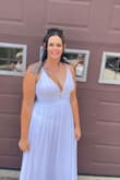 Love the material!
The front was a little large and could see every part of my chest. - Jerrica B.
