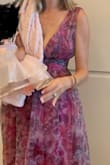 So in love with this dress. Wore it to a wedding and got so many compliments. Really good mid-support so I didn't need to wear a bra or tape them. Flows so nice and color is beautiful. - Theresa G.