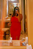 I LOVE this dress. It's so comfortable and flattering on most body types. The material feels expensive and it totally changed my mind about the color red on me. 10/10 - Andie L.