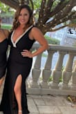 Dress fit well. Received lots of compliments. Shows some chest so if your not comfortable with that then it's not the dress for you - Michelle F.