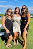 I ordered this dress for a wine tour bachelorette party and loved it! Didn't have to wear a bra and the straps are adjustable! Can dress up or down! - Rachel C.