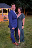 Great dress for a wedding. Love the plunge and the sleeves. The slit is perfect for my height. Definitely runs a bit small and there's no stretch but the XL was too big. Love the color green for this dress. - Aisling D.