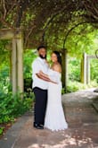 I used this dress for my engagement shoot. It was sooooo beautiful and I received many compliments. I took the train out just because I didn't want it to look like a wedding dress. - KIMBERLY S.