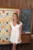 Absolutely loved this dress! Complimented my body well and was the perfect length and flowy-ness. Definitely gives a Marylin Monroe vibe and makes you feel beautiful! - Stephanie D.