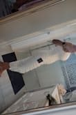 Dress is beautiful and ridiculously comfortable can't wait to wear it in a few weeks for my best girlfriends 40th white party. I'm short so its a lot longer on me than the model but still very petty.  Buy it! - Crystal P.