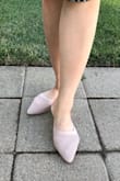 I like to walk in comfortable shoes and look stylish.  This lovely pair does both and more.  I feel more confident in these knowing that they make me appear long legged (beige pointy gives the visual that my legs continue to my toes).  Tips I learned from the YouTube channel Petite Dressing.  This pair is the first I purchased after learning some of her tips and tricks.  So glad to have found these after years of not finding the right look and feel. > - Caroline K.
