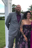 I loved this dress, we went to an outdoor fall/summer wedding, and the dress really took the prize! The fabric is comfy but slippery if you step on it, I love my dresses long but it was a bit long even for me. There is no stretch in the top so it doesn't fall down! So great, I dance a lot so falling down is no good. I would buy this 20 more times. - Ashlee C.