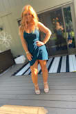 This dress was perfect, true to size and so comfortable! - Erica B.