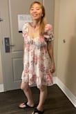 I needed a summer dress for a trip to a mountain resort and when I saw this dress I knew it would be perfect.  The size medium was just right and the quality of the soft material felt so nice against my skin. 
 My boyfriend loved it and, most importantly, I felt so good about myself. - Yukiko H.