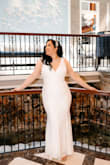 Absolutely loved this dress! It is so comfortable and it fits exactly how I wanted it. It was very flattering and looked super gorgeous! I will say beware of the lace on the dress, it gets hooked on everything, and it's kind of annoying. - Guadalupe R.