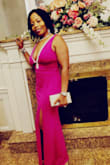 The dress was a long and was unlined but it fit well, loved the color.. - MAXINE B.