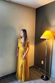 The fitting was good, the color is as pictured, the length was very long & needs to be hemmed. Overall, the dress looked simple but very elegant. Satisfied customer here! - Karen M.