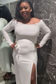 I love this dress, I originally received a damaged dress, as y'all know Lulus customer service is something no other clothing company has, and they quickly sent me another one, this dress is everything I wanted, sexy, class, love it! - Sandra J.
