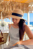It was perfect for the beach overall. This dress is not see-through and makes your body look good! - Hee J.