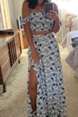 It was for sure at least 3 inches too long for me even in heels but I loved this dress. Got so many compliments on it! Fit perfectly!! - Tiffany D.