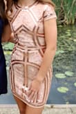 This dress is great quality for the price. Fit really well too - Gianna C.