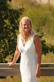 This was my 2nd and final marriage so I didn't need to look young or sexy, but this dress fit me perfectly.  I love the material and the lace was so soft.  Everyone commented on how beautiful it looked and felt. 
Thank you, Lulu, for providing a beautiful-looking dress at fraction of the cost. 
Dana - Dana G.