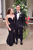 I wore this recently to a black tie optional wedding and it was perfect for the event!! With heels, I didn't need it hemmed and because of the boning in the top it stays up super well (even while dancing!). I was super impressed with the quality: thick material, seams were strong, and the zipper was solid and stayed secure. I received so many compliments throughout the night and felt beautiful wearing it! - Sarah W.