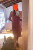 Loved this dress! Definitely a looser fit, but that's the way it's intended to be. I normally wear a Medium in most things and I got a Small in this dress. - Danielle B.