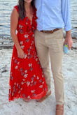 This dress fit great and I absolutely loved it! I wore it to a beach wedding and it was perfect. - Brennan Z.
