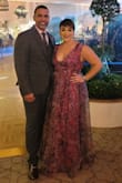 This dress was amazing! I had to have it hemmed it was too long for me and I did fix the cleavage it was a bit much for my taste. but other than that I loved it! - Dorcas D.