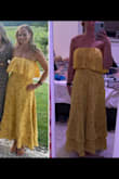 Wore this dress to an end-of-summer wedding at a winery and it was perfect! It fit like a glove, and since I think it's supposed to be more of a midi length it was the perfect maxi length for me; which meant when I switched from heels to flats I didn't have to worry about it dragging on the floor. I never felt like I had to pull it up and it was super comfortable. Only thing it's missing is pockets! - Amy Z.