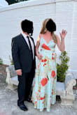 The dress had amazing quality. It is long but I'm 5'9" with small heals and didn't need to hem it. You'll need a strapless, backless, sticky bra or you can add cups in (or just go without if you can manage!) You'll also need a streamer to get all of the wrinkles out of the dress. I received a ton of compliments and felt comfortable the whole night. - Liz F.