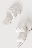Absolutely beautiful. If you're looking for gorgeous, classy sandals then buy this. - Ronalie Y.