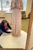 Everything about this dress is great besides the fact that I am tiny and I had to get it altered. The alterations for this specific dress will cost around the same price as the dress if you are my height, so be prepared for that!! - McKenna G.
