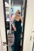 I absolutely love the dress and the back is one of my favorite things about it. It looks beautiful on my body shape and curves. Even with my bigger bust, I am petite and require a size small but the straps were still too long/big. Especially with how short I am, it would require alterations on the length (which I expected), and shorten the straps. - Victoria L.