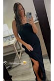 I absolutely loved this dress! I wore it to a wedding and got so many complements. I bought it in medium and large and ended up going with the large for a little bit of a looser fit but definitely could have worn the medium too! - Samii C.