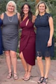 Great little dress that made me feel beautiful & confident. It hugs my curves perfectly! - Amber K.