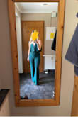 Fit was great, makes a really nice butt, the cut out is perfect for a small chest. It was hot at the event and when I started sweating, it held up even better when dancing. Got compliments all night and was asked if it was a custom tailored jumpsuit. - Luisa B.