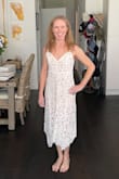 Cute dress. It's a little bit of a weird length for what I usually wear but looks great. - Sheryl S.