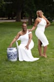 Beautiful dress. I wore this for a photo shoot and it looks amazing. Very pleased - Monica M.