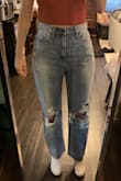 These are the comfiest jeans! Exactly the loose fit I was looking for. Highly recommend! - Sarah G.