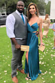 I purchased the dress to wear to a formal beach wedding. The color is exactly as pictured as is a true teal shade. I found the top fit a little too loose (30DD) but the bottom fit great. I also wanted the dress to have a slit, so I got it altered to have the top taken in and a slit added. So glad I did get it altered because it was so hot on the day of the wedding and the slit made the dress more breathable.  The length was perfect for my height with 4inch heels. - Carmen A.