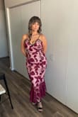 I finally wore this dress this weekend to a wedding and I felt gorgeous! I got so many compliments. It was very comfortable throughout the night. I will say the top is a little big and I would have had it altered if I have more time. - Alison G.