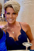 I'm a small in most items and could have possibly done a small in this dress, but the medium fit well and has adjustable straps. I got a lot of compliments! - Kim M.