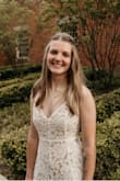 This dress was perfect for our courthouse wedding. It is cute and flowy, and looks great! - Kara K.